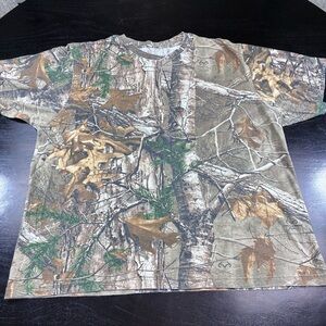 Men's Short Sleeve Realtree Camo Tee - Brown/Green